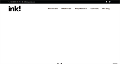 Desktop Screenshot of inkcopywriters.com